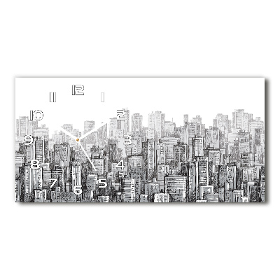 Reloj rectangular Rascacielos