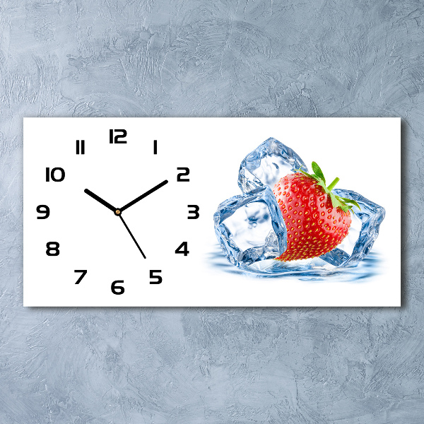 Reloj rectangular Fresa con hielo