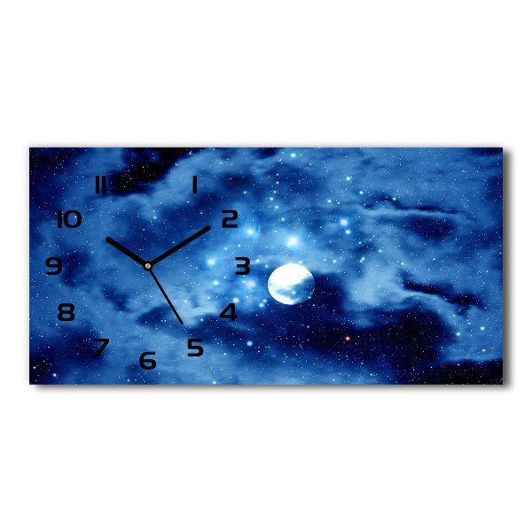 Reloj horizontal Luna llena