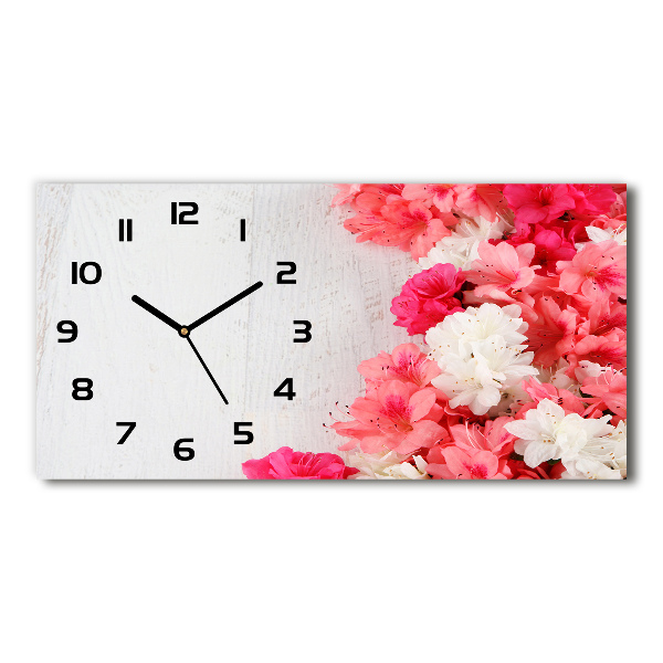 Reloj horizontal Flores