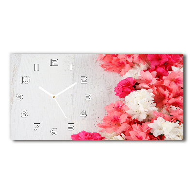 Reloj horizontal Flores