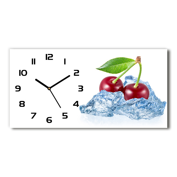 Reloj rectangular Cereza con hielo