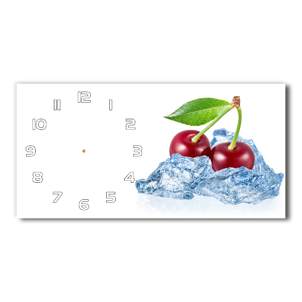 Reloj rectangular Cereza con hielo