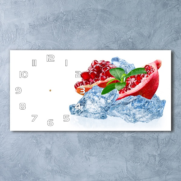 Reloj rectangular Granada con hielo