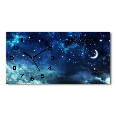 Reloj rectangular Cielo estrellado