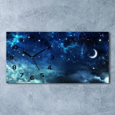 Reloj rectangular Cielo estrellado