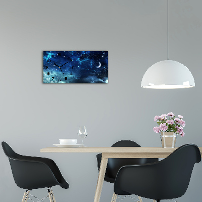 Reloj rectangular Cielo estrellado