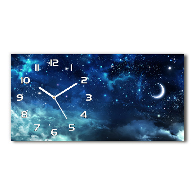 Reloj rectangular Cielo estrellado