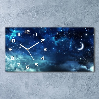 Reloj rectangular Cielo estrellado