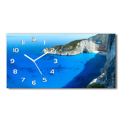 Reloj de cristal horizontal Zante, grecia