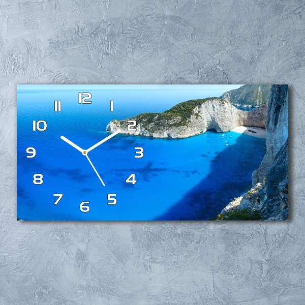 Reloj de cristal horizontal Zante, grecia