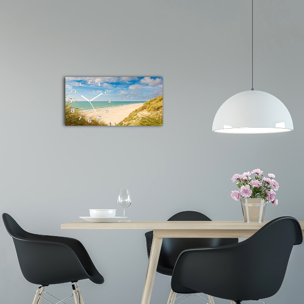 Reloj de cristal horizontal Dunas costeras