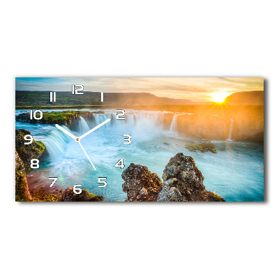 Reloj rectangular Cascada