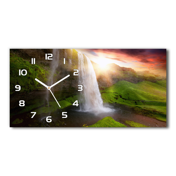 Reloj horizontal Cascada