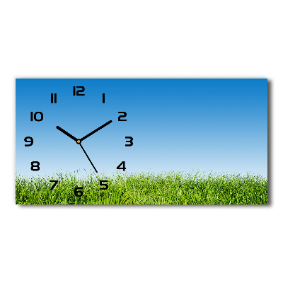 Reloj rectangular Césped