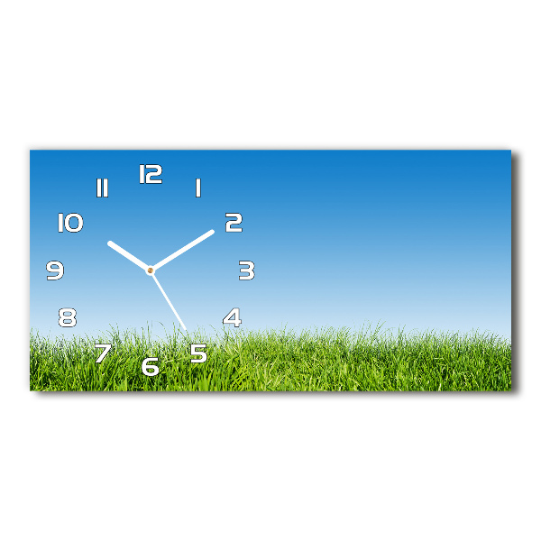 Reloj rectangular Césped