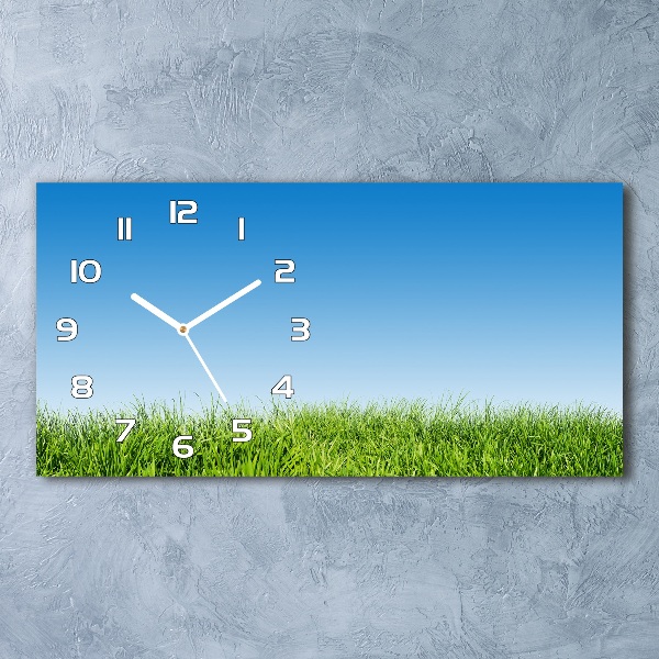 Reloj rectangular Césped