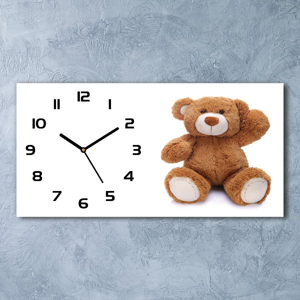 Reloj rectangular Oso de peluche