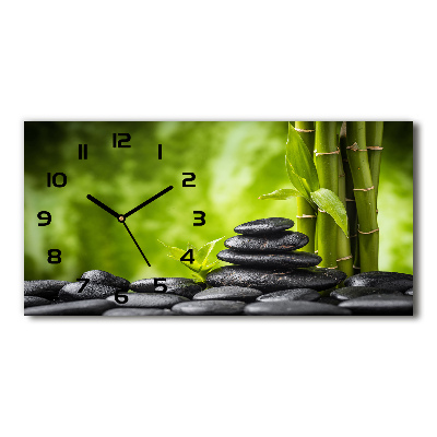 Reloj horizontal Piedras zen