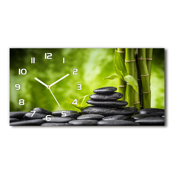 Reloj horizontal Piedras zen