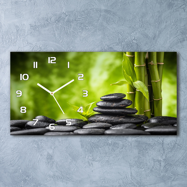 Reloj horizontal Piedras zen