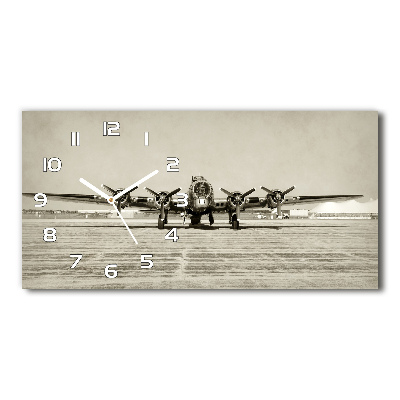 Reloj horizontal Viejo bombardero