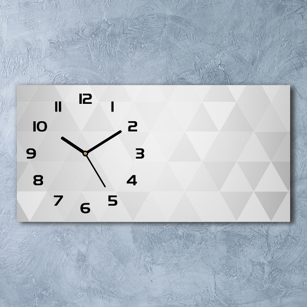 Reloj horizontal Fondo abstracto