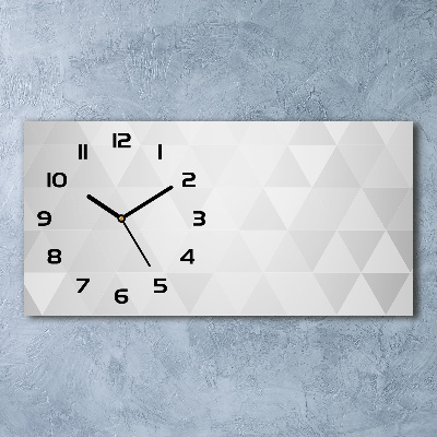 Reloj horizontal Fondo abstracto