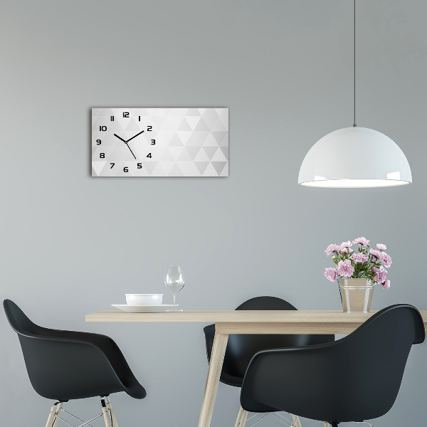 Reloj horizontal Fondo abstracto