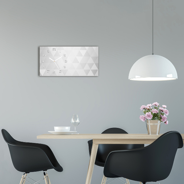 Reloj horizontal Fondo abstracto