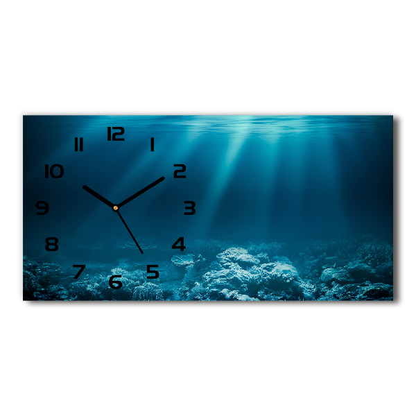 Reloj rectangular Mundo submarino