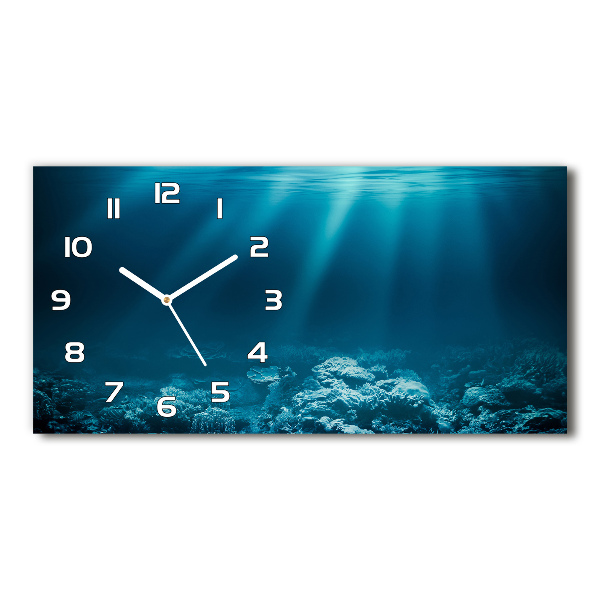 Reloj rectangular Mundo submarino