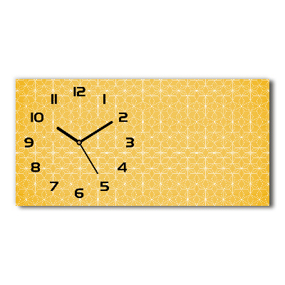 Reloj rectangular Estrellas