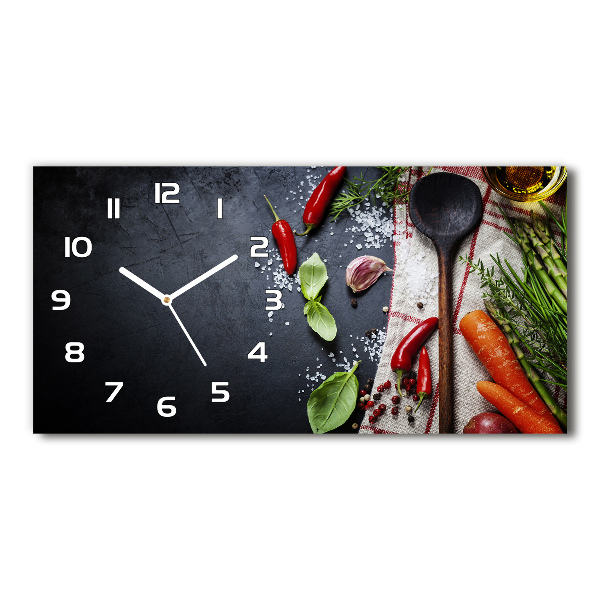 Reloj rectangular Ingredientes