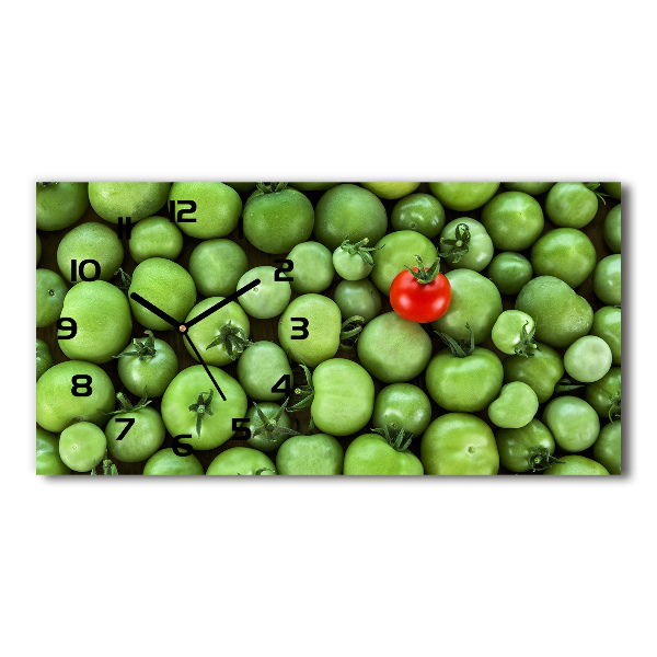 Reloj horizontal Tomate maduro