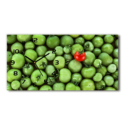 Reloj horizontal Tomate maduro