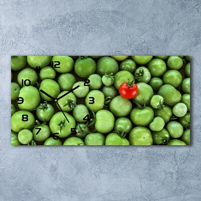 Reloj horizontal Tomate maduro