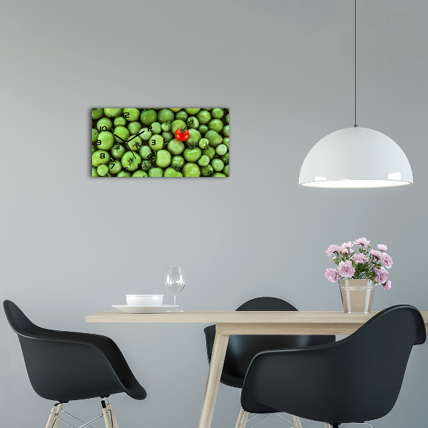 Reloj horizontal Tomate maduro