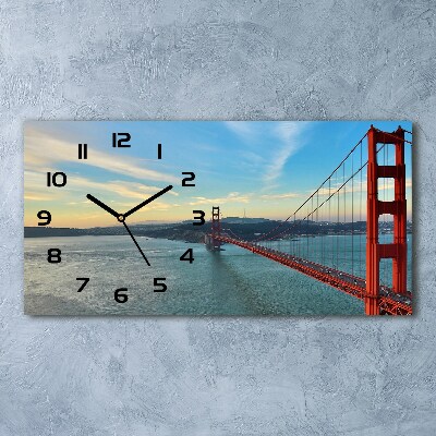Reloj horizontal Puente de san francisco