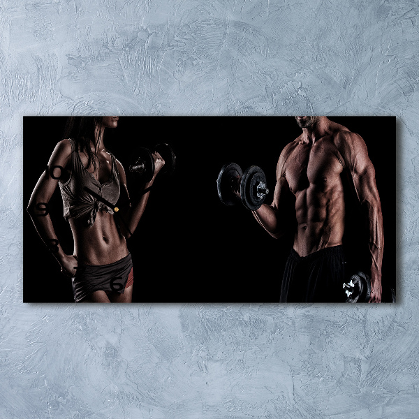 Reloj horizontal Desarrollo muscular