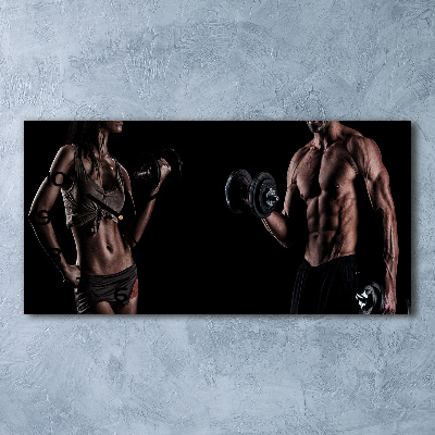 Reloj horizontal Desarrollo muscular