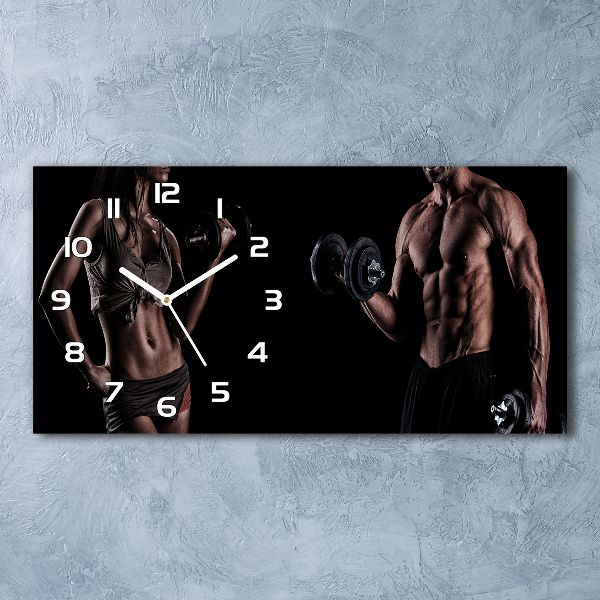 Reloj horizontal Desarrollo muscular