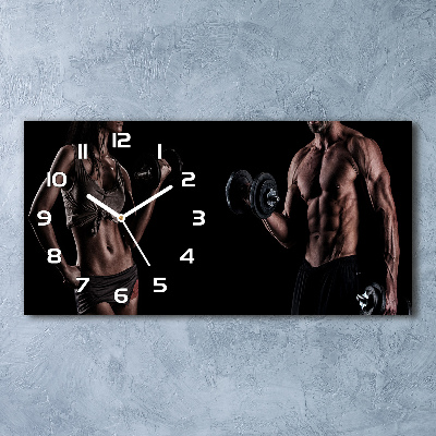 Reloj horizontal Desarrollo muscular