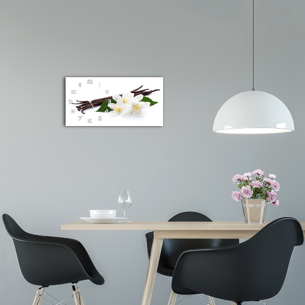 Reloj horizontal Jazmín y vainilla