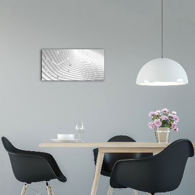 Reloj horizontal Líneas abstractas