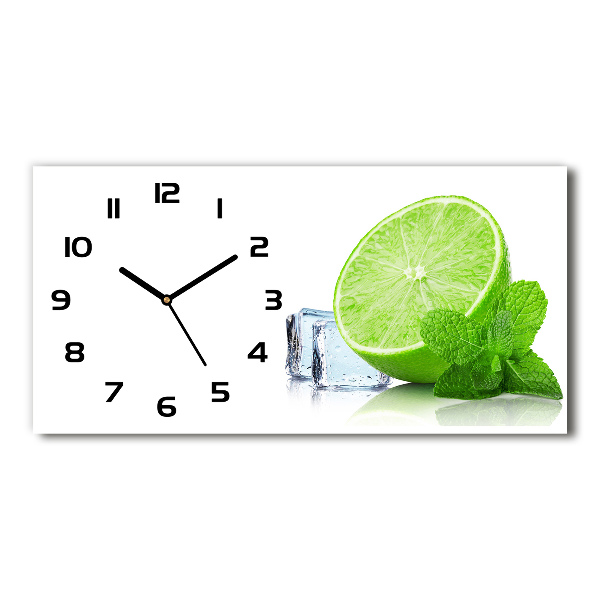 Reloj rectangular Lima con hielo