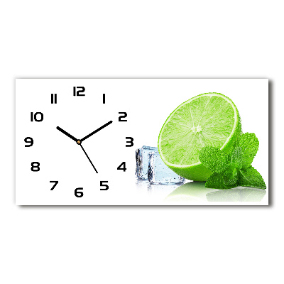Reloj rectangular Lima con hielo