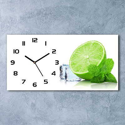 Reloj rectangular Lima con hielo