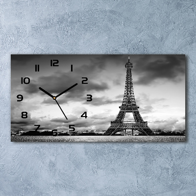 Reloj rectangular Torre eiffel de parís