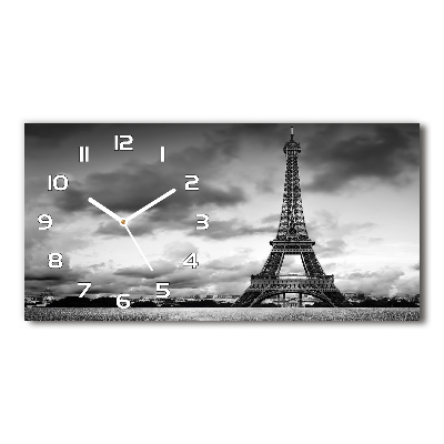 Reloj rectangular Torre eiffel de parís